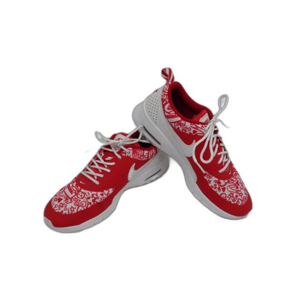 Nike Air Max Thea SE (GS) University Red/White Running Shoe Youth 6.5 - Picture 2 of 7